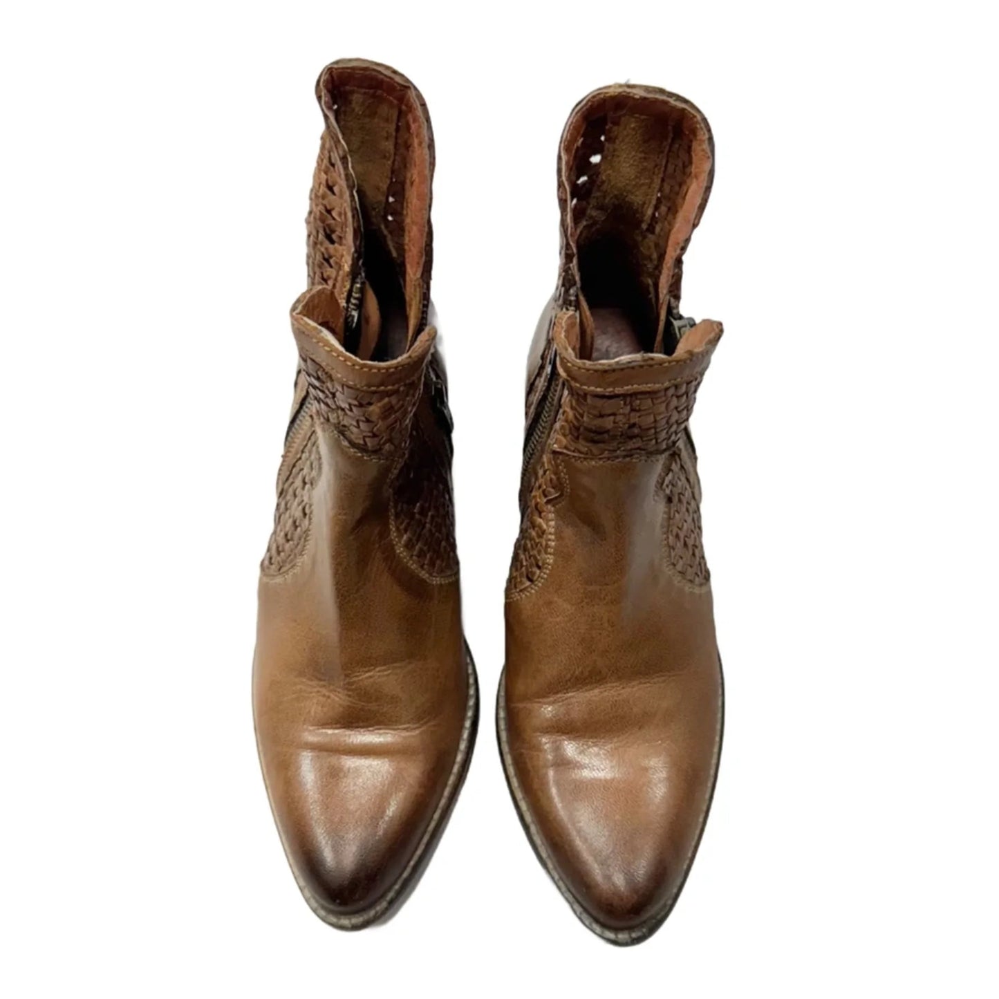 Boots Leather By Seychelles In Brown, Size: 7