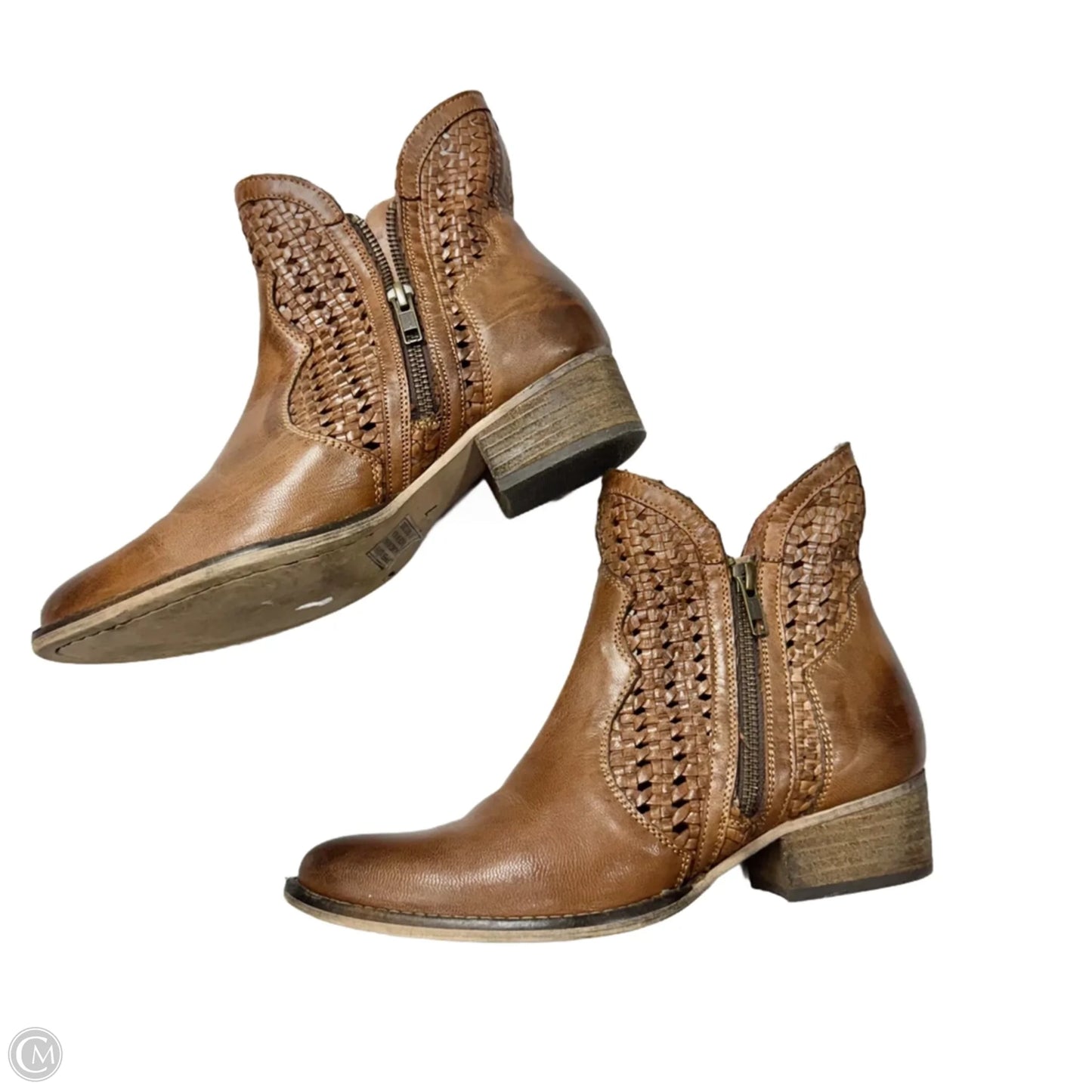 Boots Leather By Seychelles In Brown, Size: 7