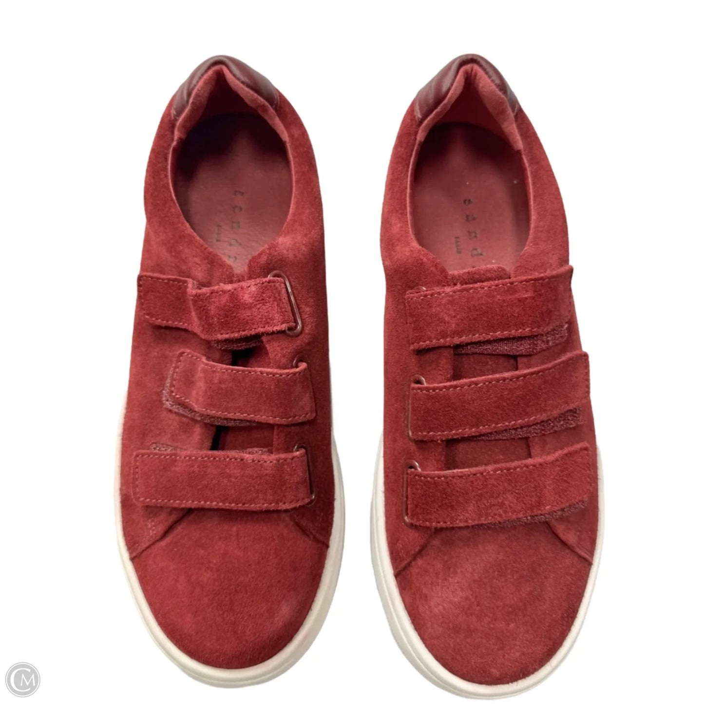 Shoes Designer By Sandro In Maroon, Size: 6.5