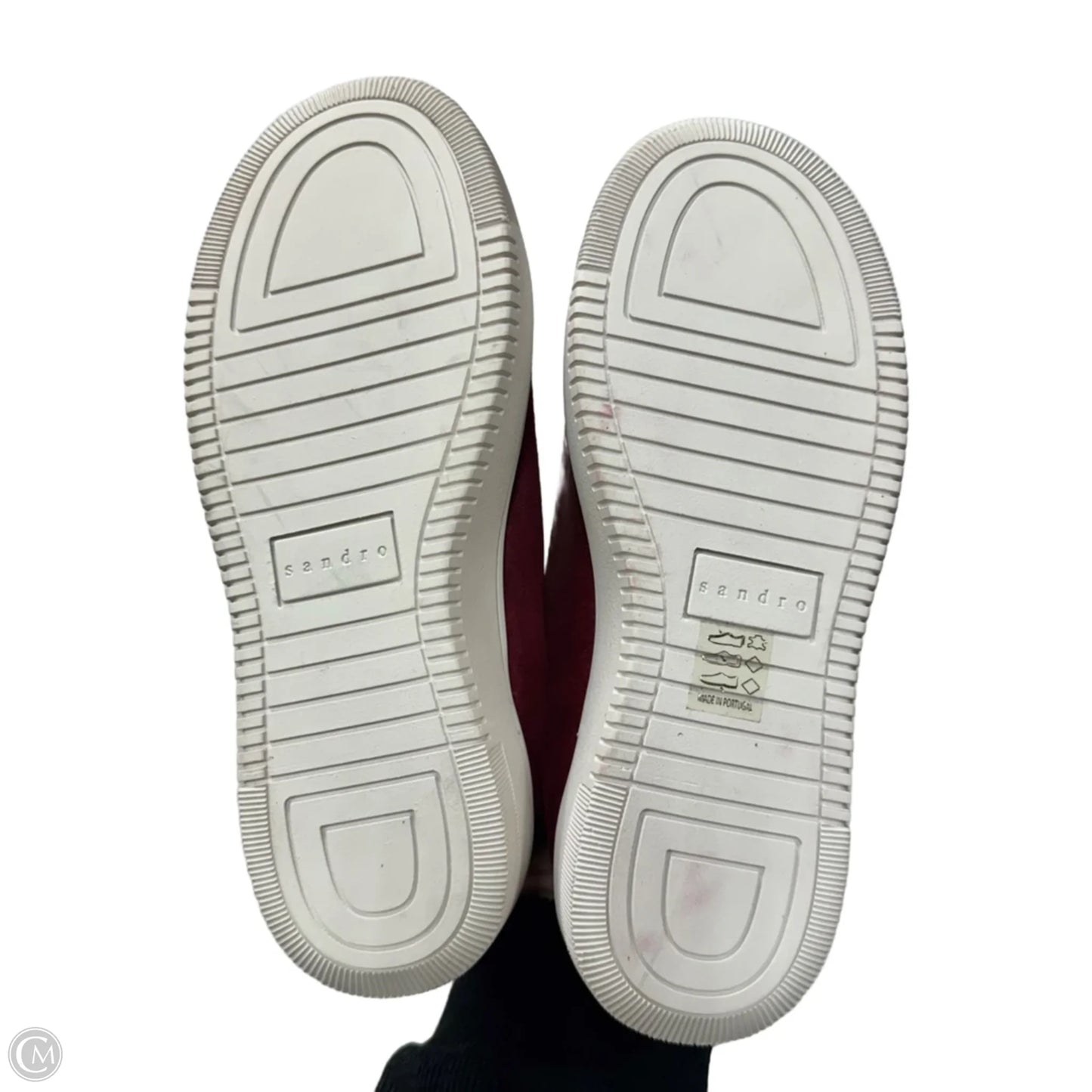 Shoes Designer By Sandro In Maroon, Size: 6.5