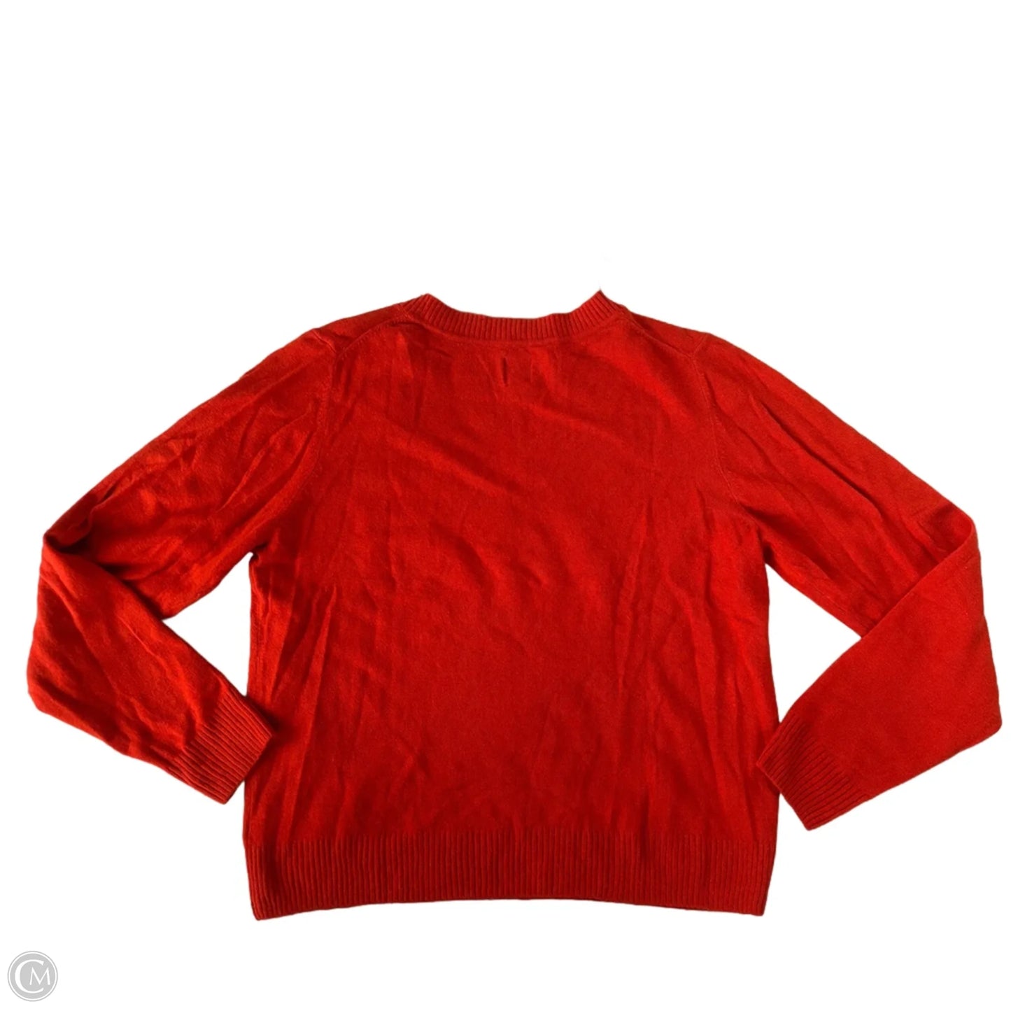 Sweater By Gap In Orange, Size: L