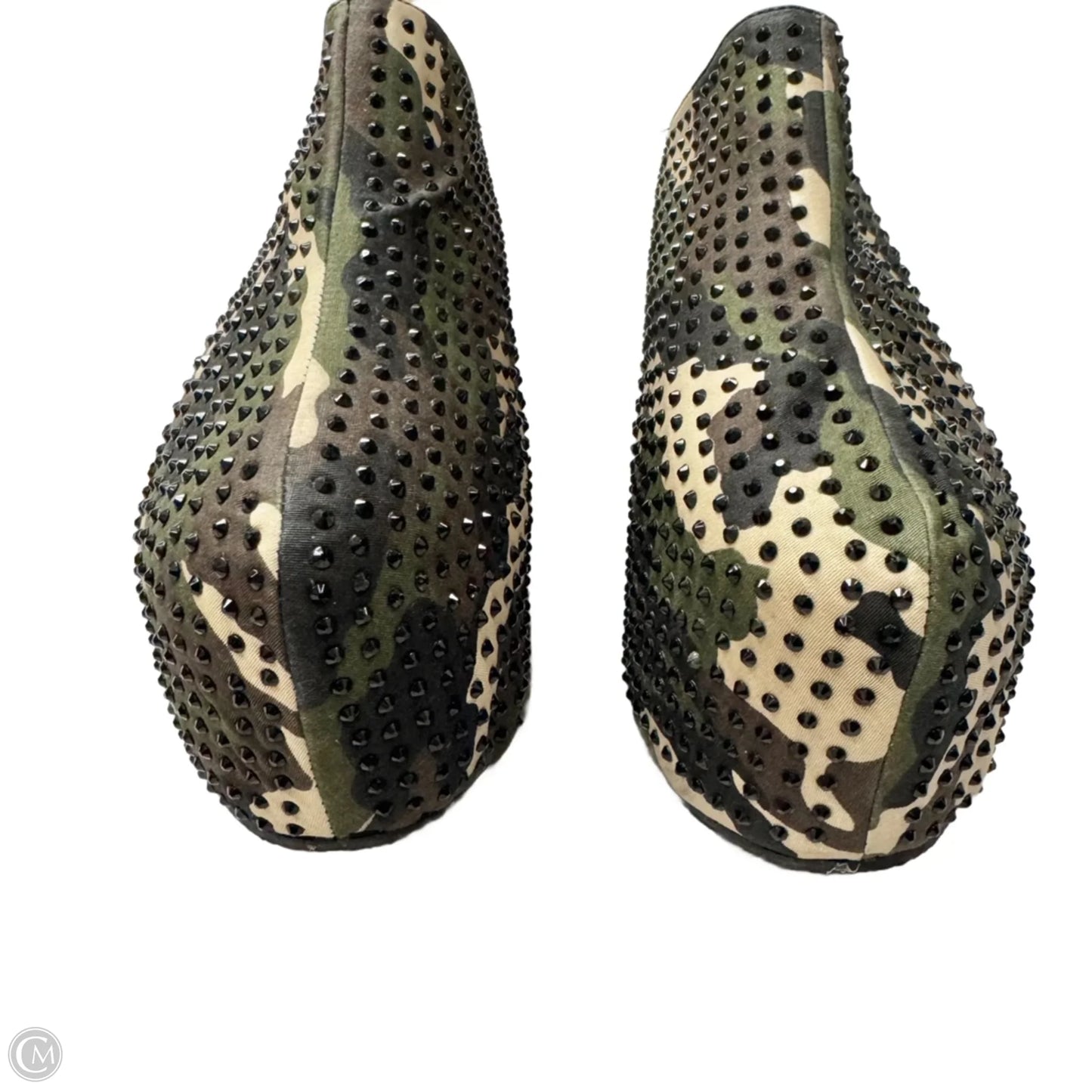 Shoes Heels Platform By Azalea Wang In Camouflage Print, Size: 8.5