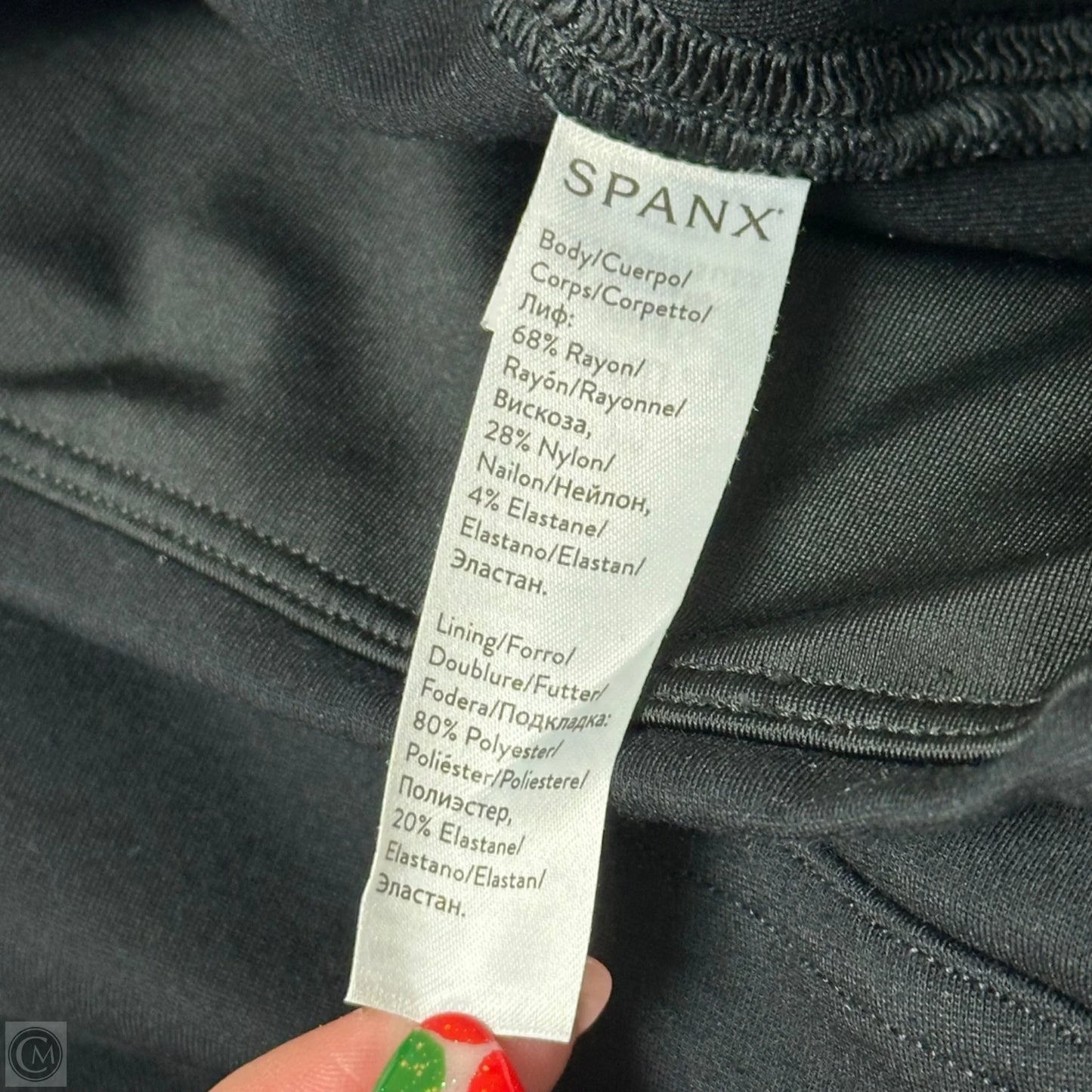 Pants Leggings By Spanx In Black, Size: Xl