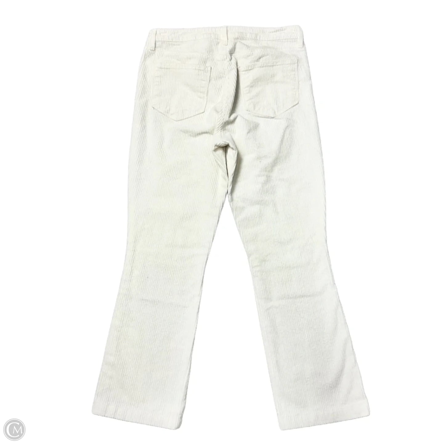 Pants Corduroy By L Agence In White, Size: 10