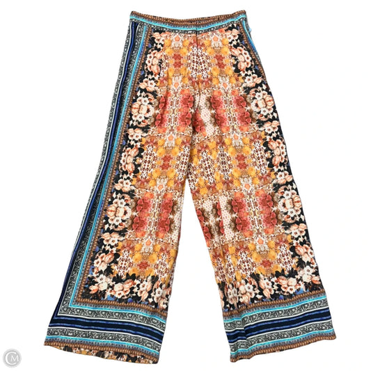 Pants Wide Leg By Anthropologie In Multi-colored, Size: 6