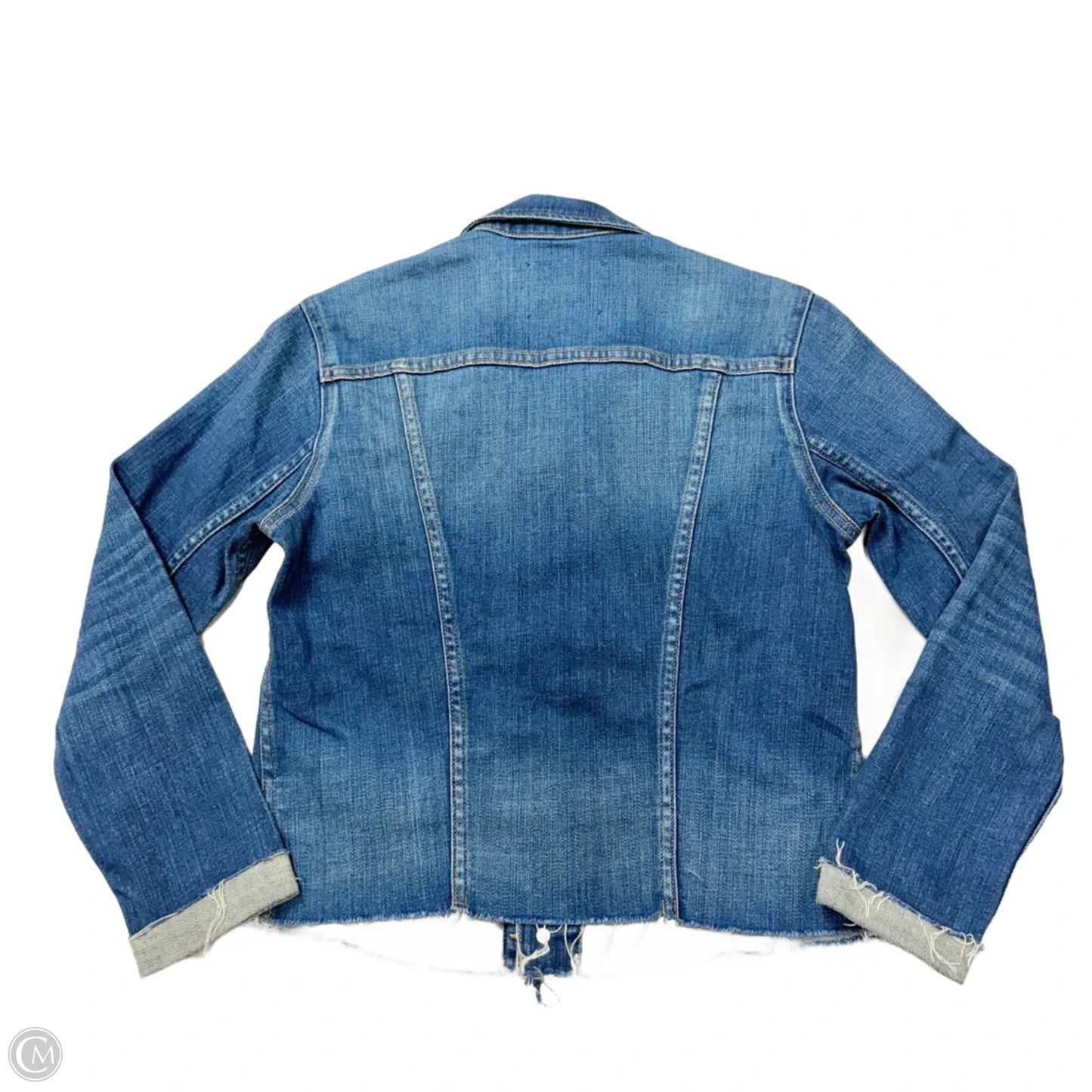 Jacket Denim By L Agence In Blue Denim, Size: S