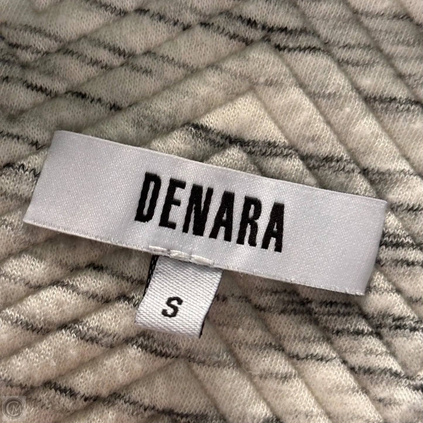 Jacket Other By Denara In Grey & White, Size: S