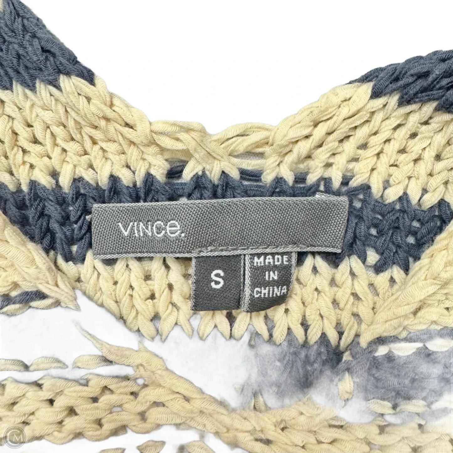 Sweater By Vince In Striped Pattern, Size: S