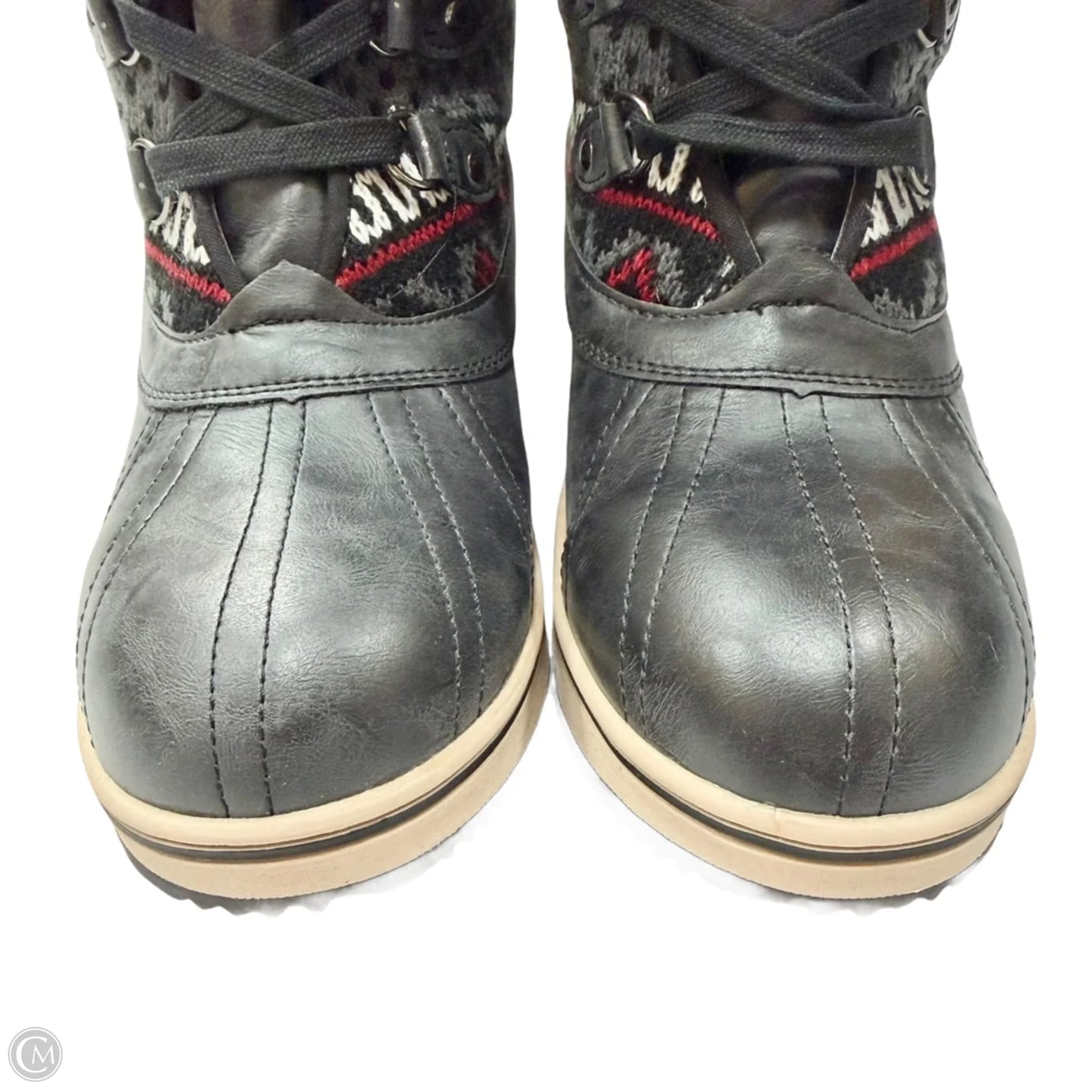 Boots Snow By Muk Luks In Grey, Size: 10