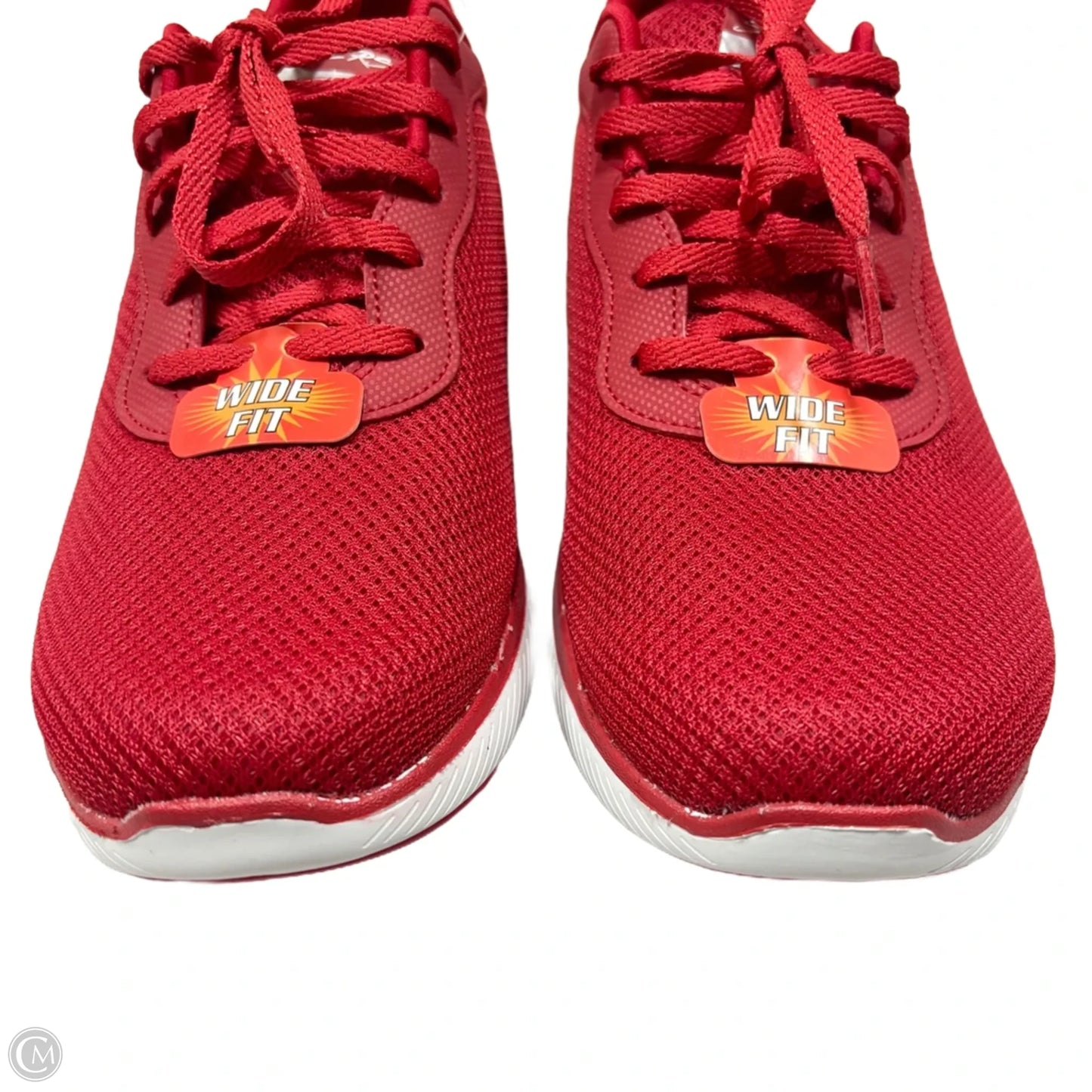 Shoes Athletic By Skechers In Red, Size: 10