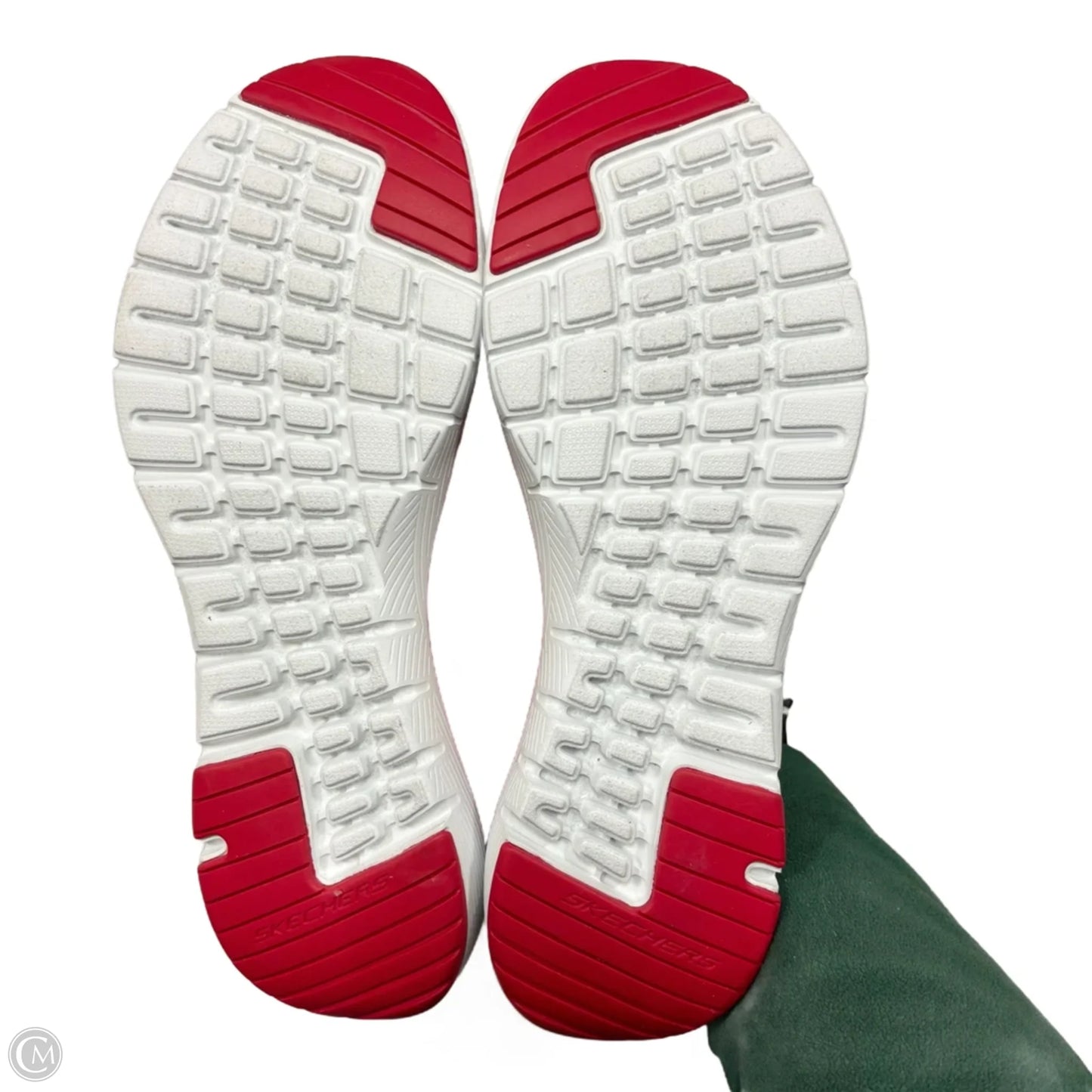 Shoes Athletic By Skechers In Red, Size: 10