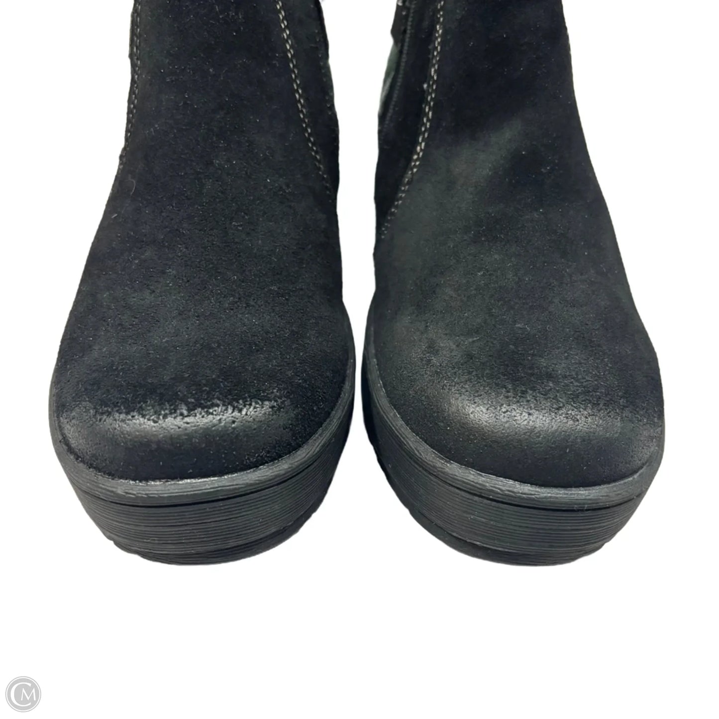 Boots Ankle Flats By Earth Origins In Black, Size: 10