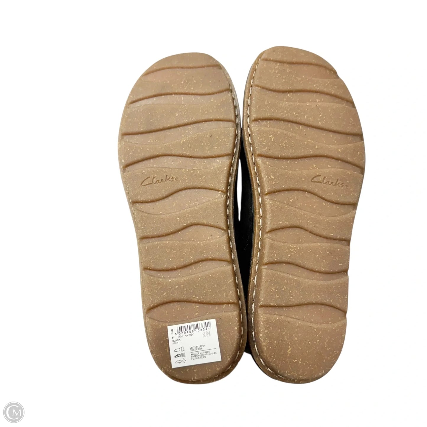 Boots Leather By Clarks In Black, Size: 10