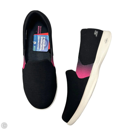 Shoes Athletic By Skechers In Black, Size: 10