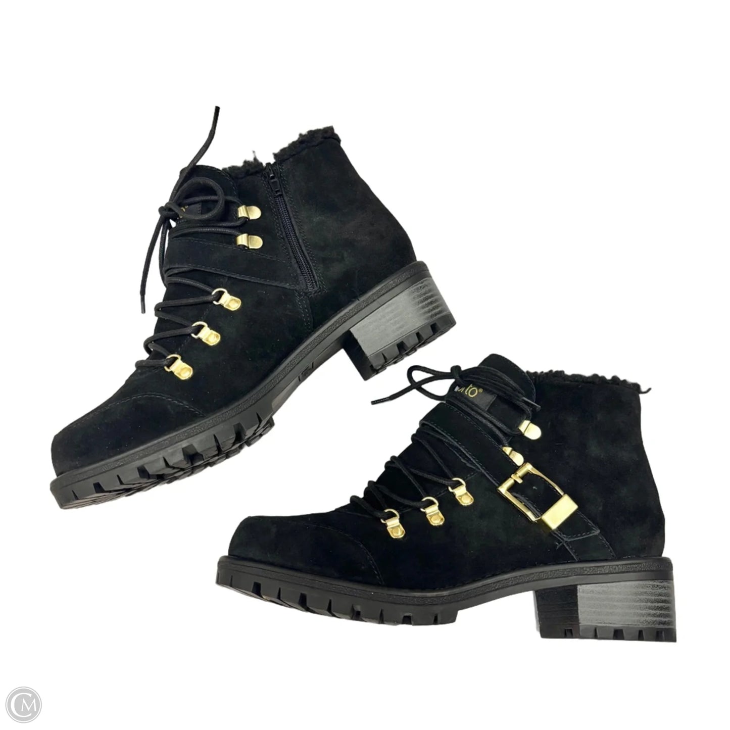 Boots Combat By Sporto In Black, Size: 10