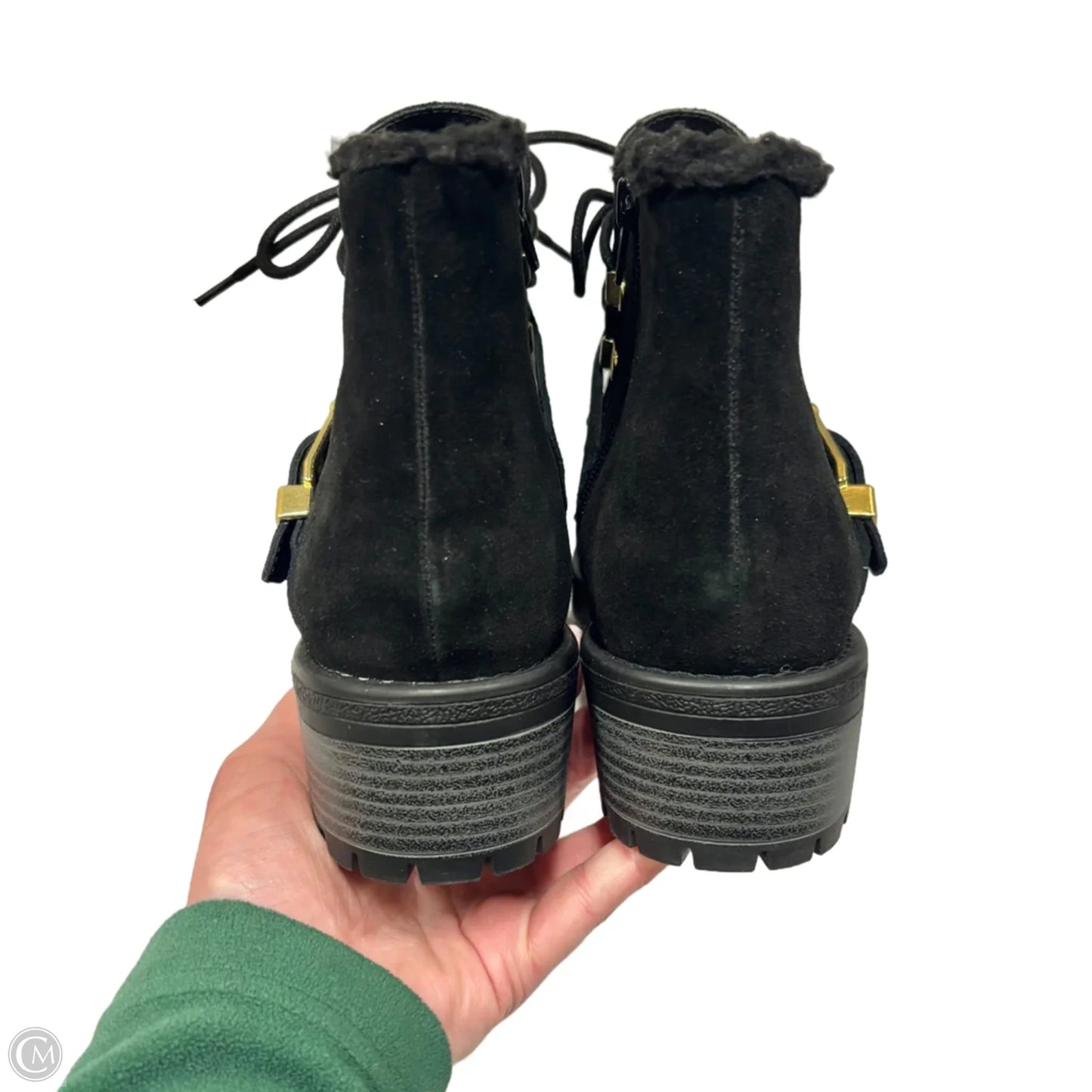 Boots Combat By Sporto In Black, Size: 10