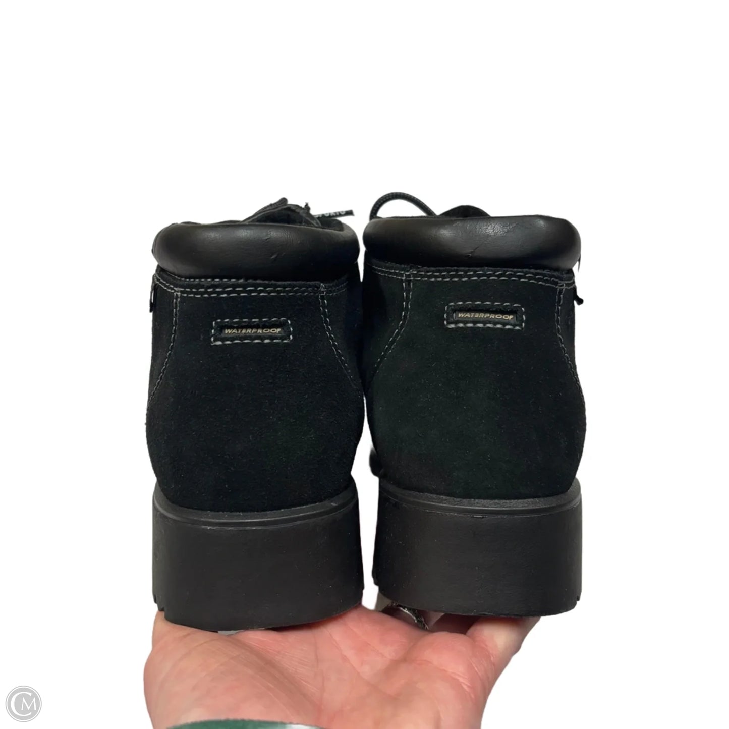 Boots Leather By Sporto In Black, Size: 10