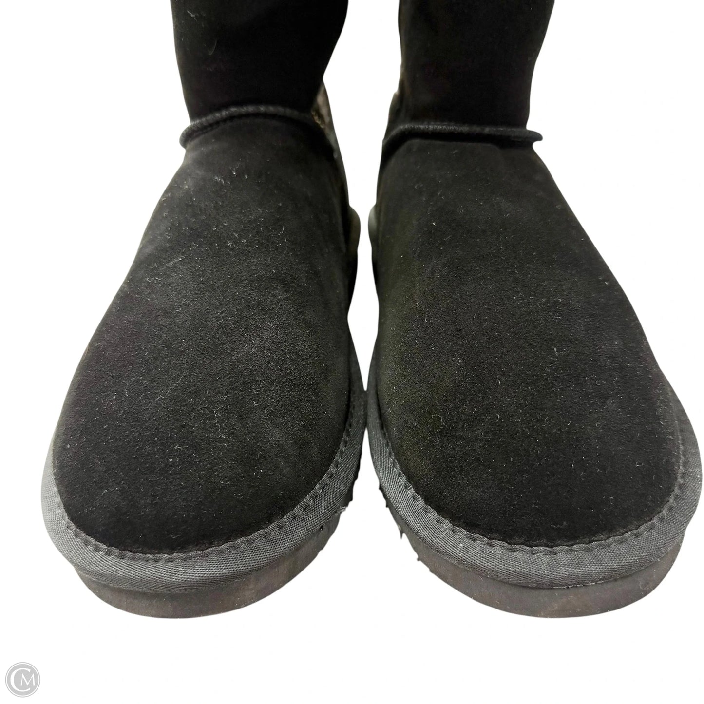 Boots Ankle Flats By Lamo In Black, Size: 10