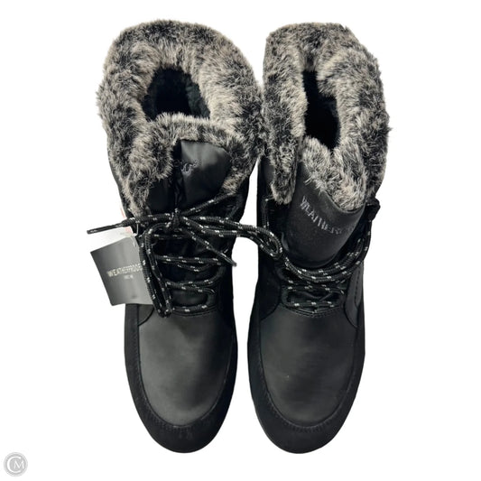 Boots Snow By Weatherproof In Black, Size: 10