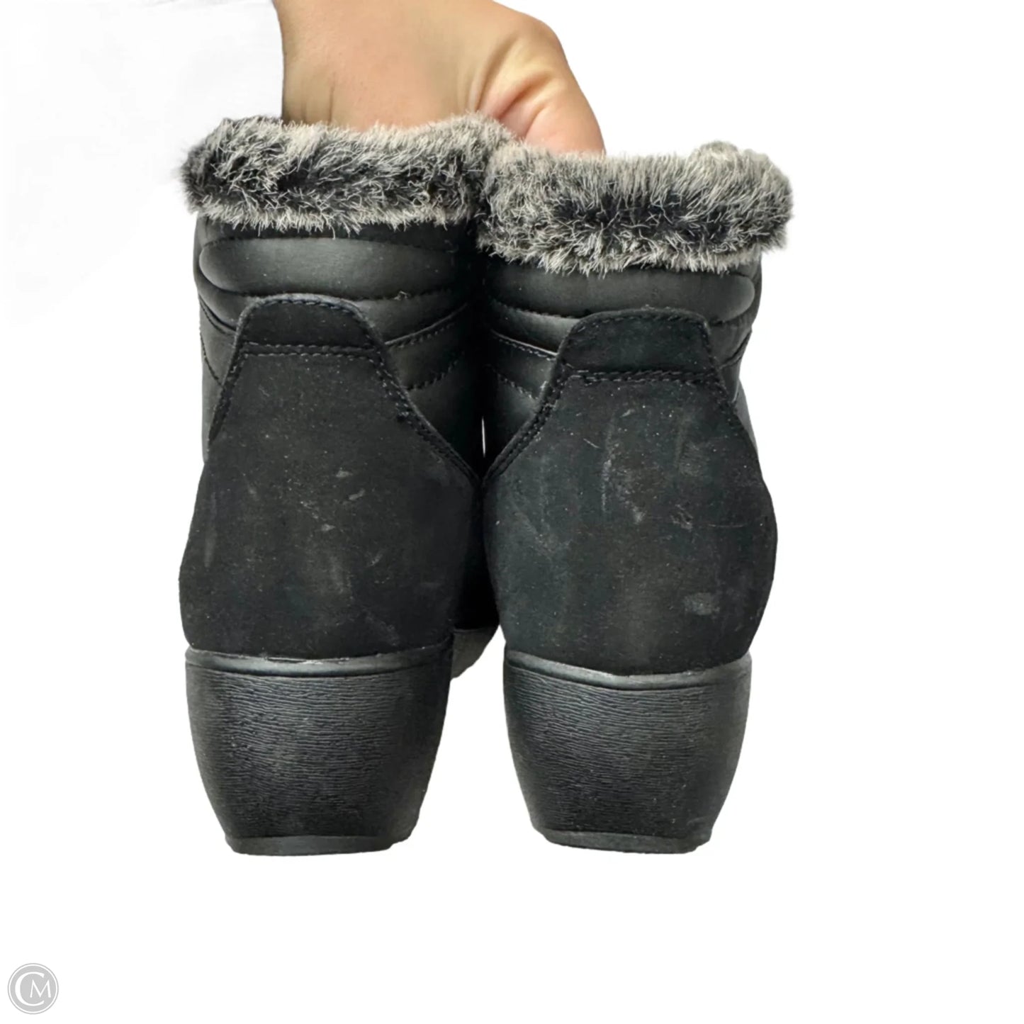 Boots Snow By Weatherproof In Black, Size: 10