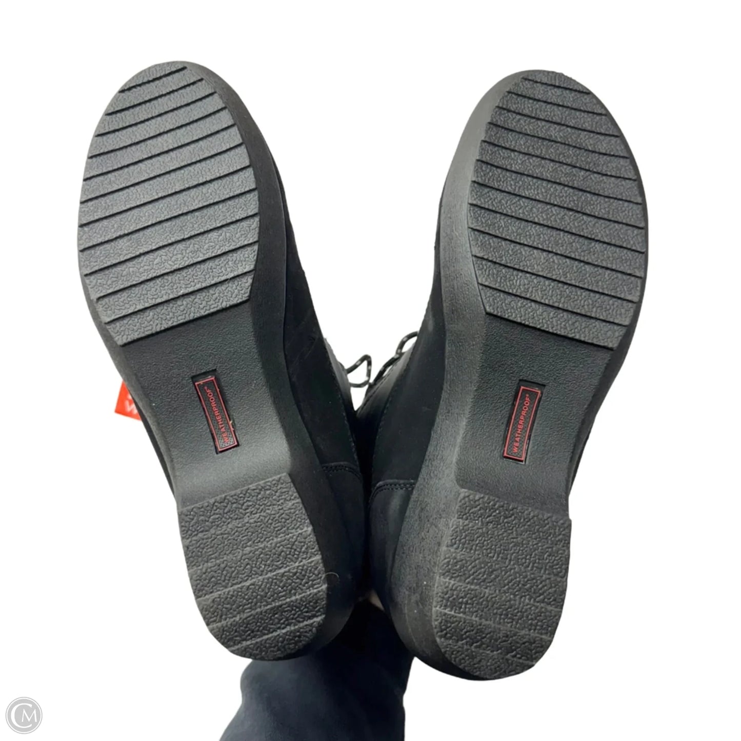 Boots Snow By Weatherproof In Black, Size: 10