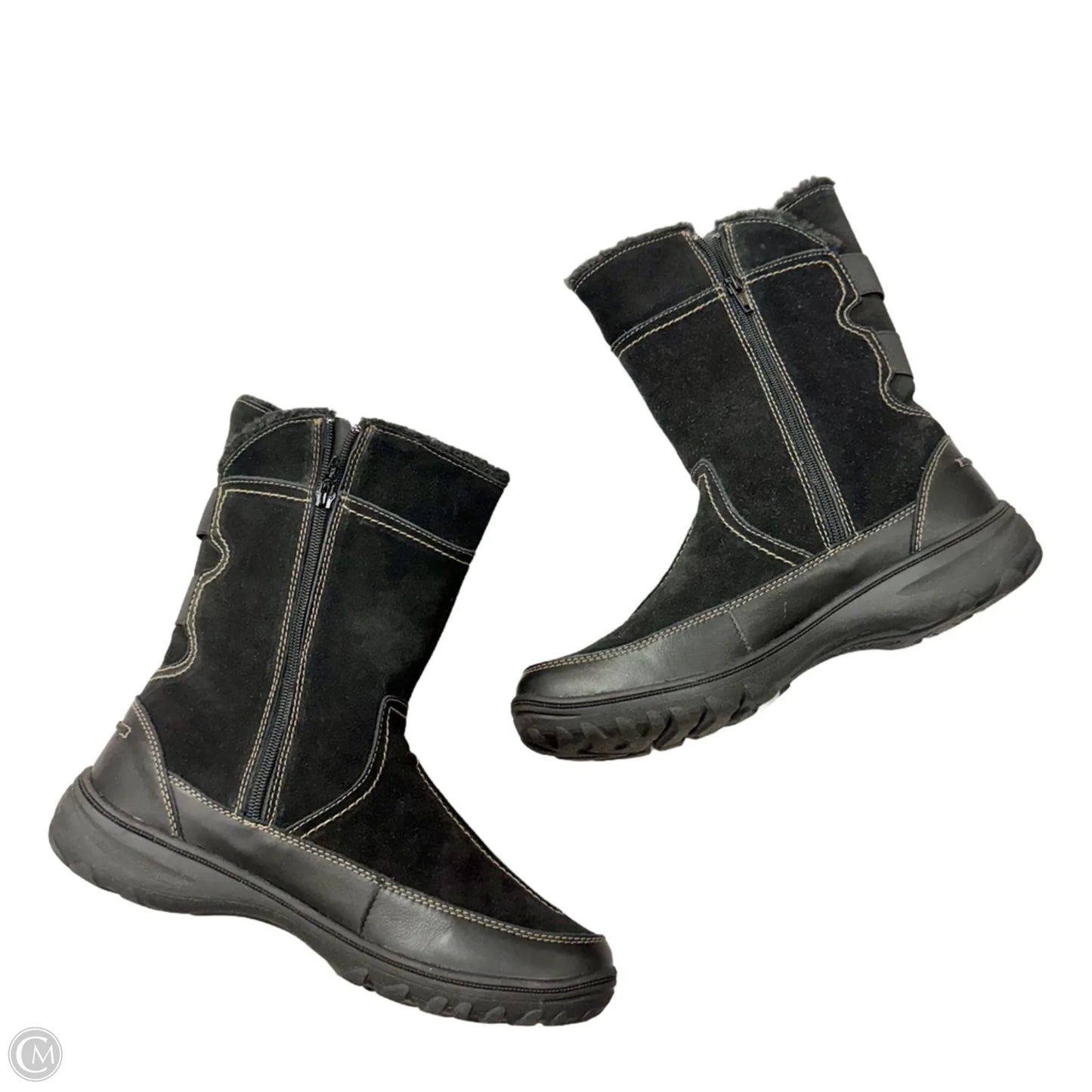 Boots Snow By Clarks In Black, Size: 10