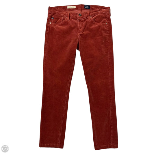Pants Corduroy By Adriano Goldschmied In Orange, Size: 4