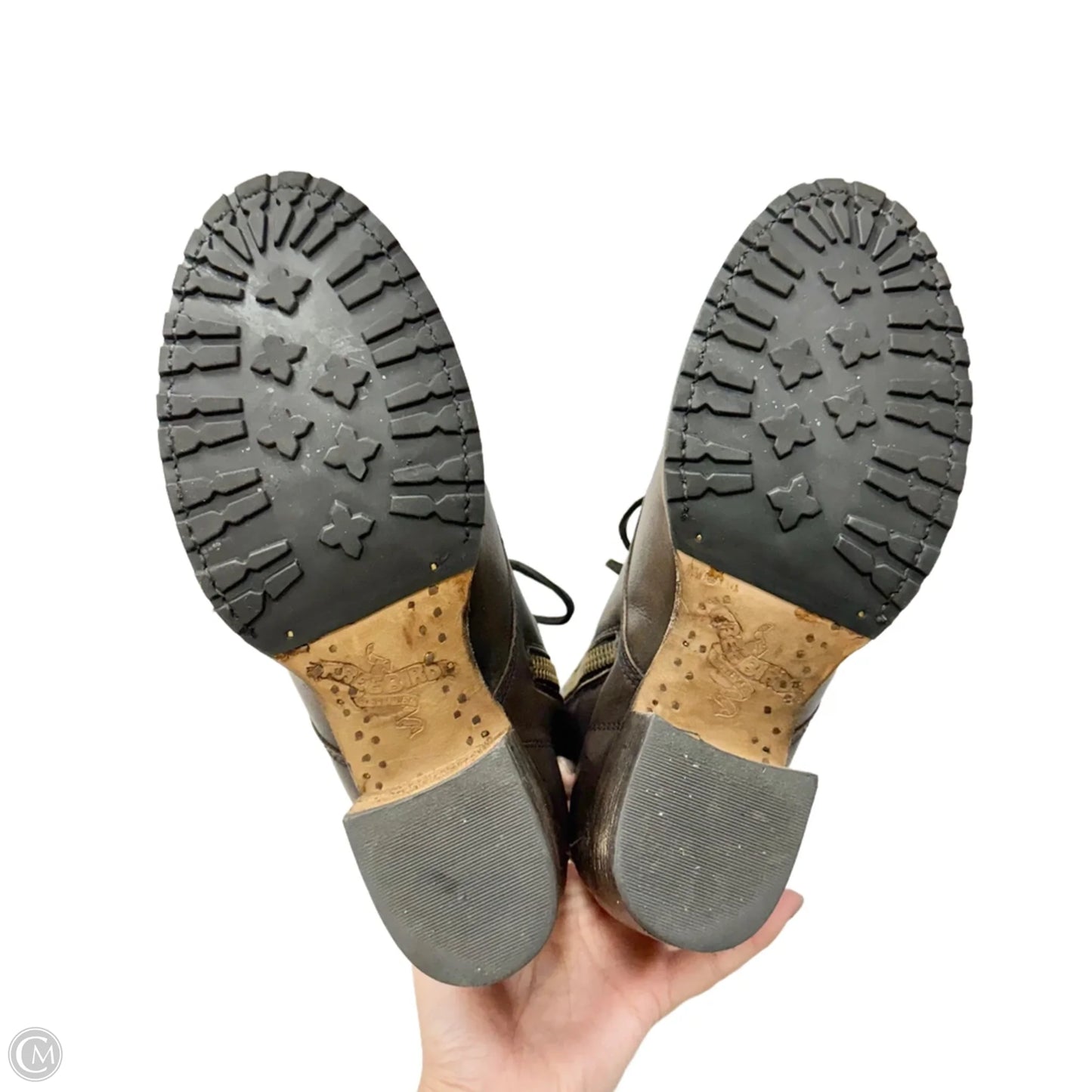 Boots Leather By Freebird In Brown, Size: 10