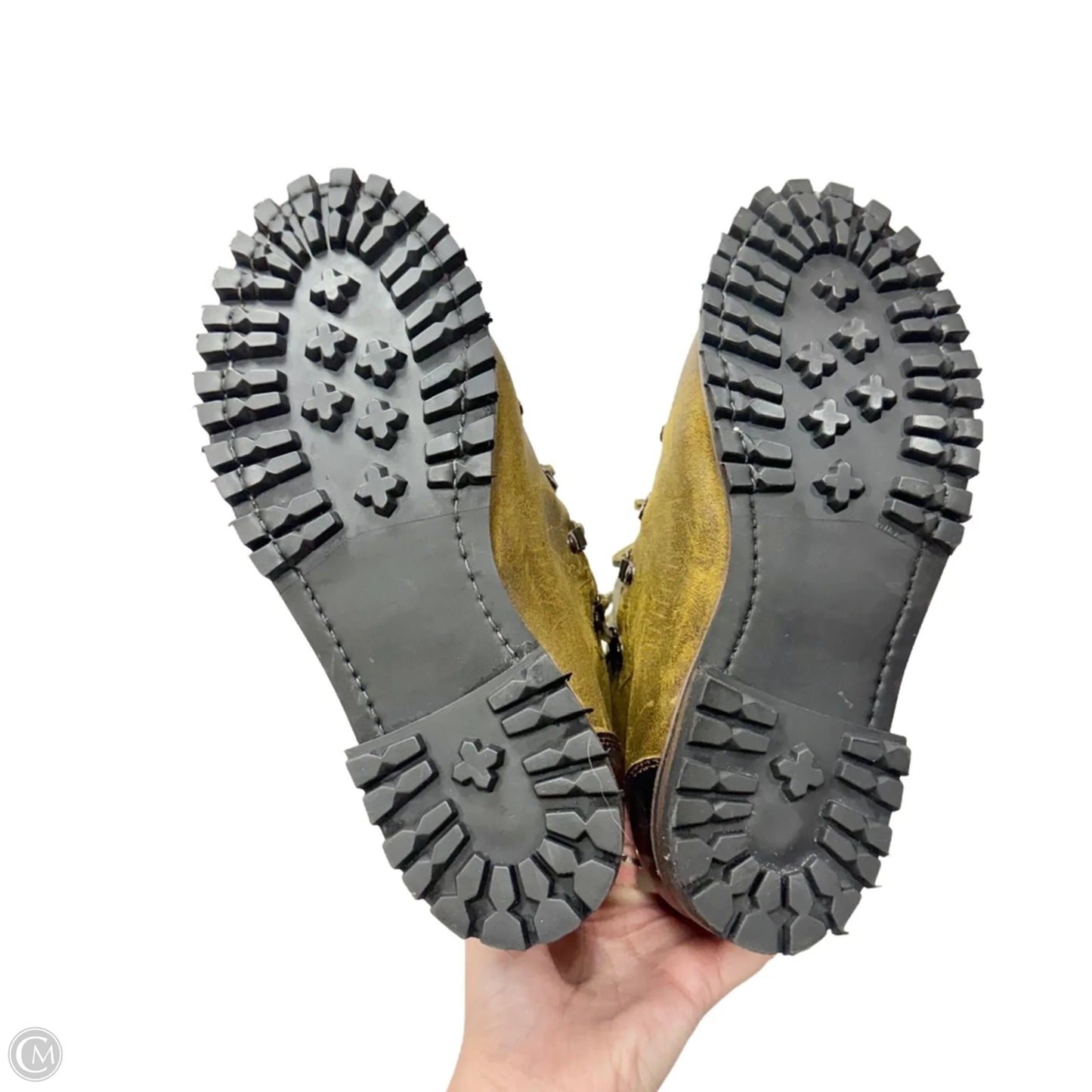 Boots Leather By Freebird In Green, Size: 10