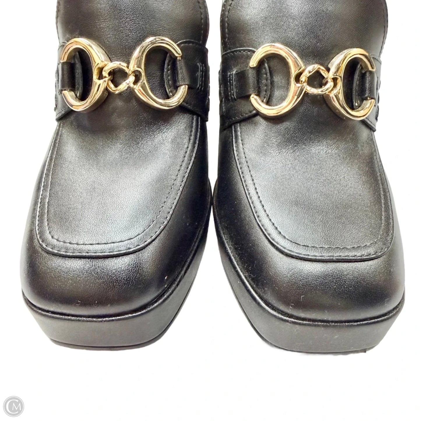 Shoes Heels Block By Lisa + Vicky In Black, Size: 10