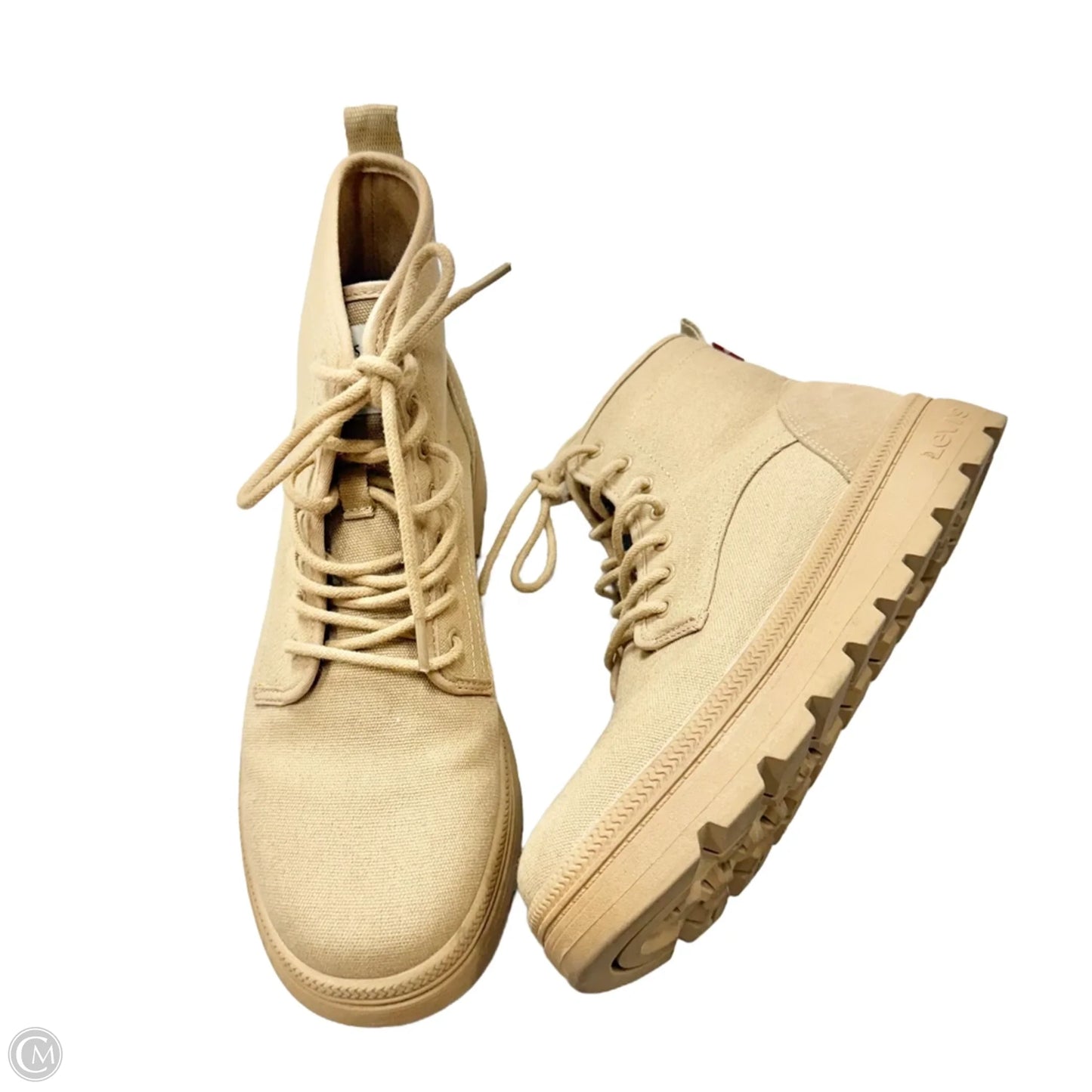 Boots Combat By Levis In Tan, Size: 9.5