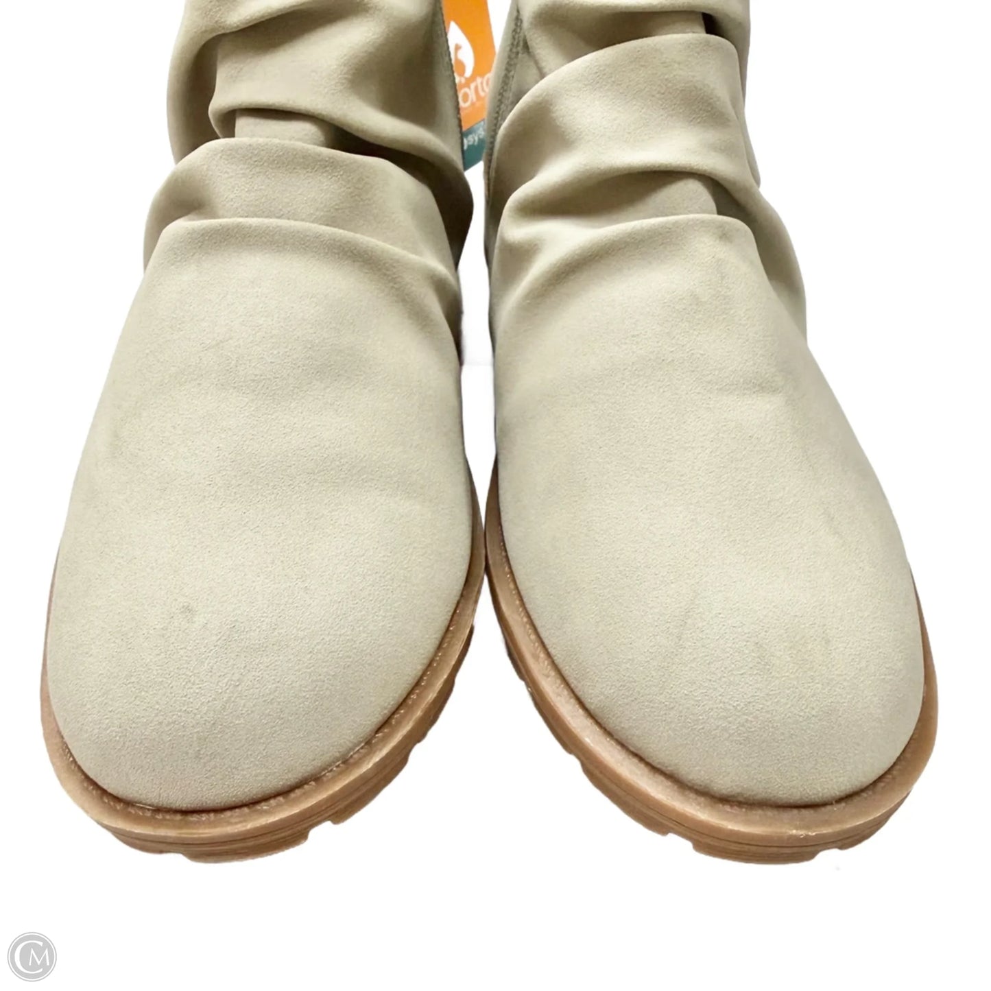 Boots Ankle Flats By Sporto In Grey, Size: 10