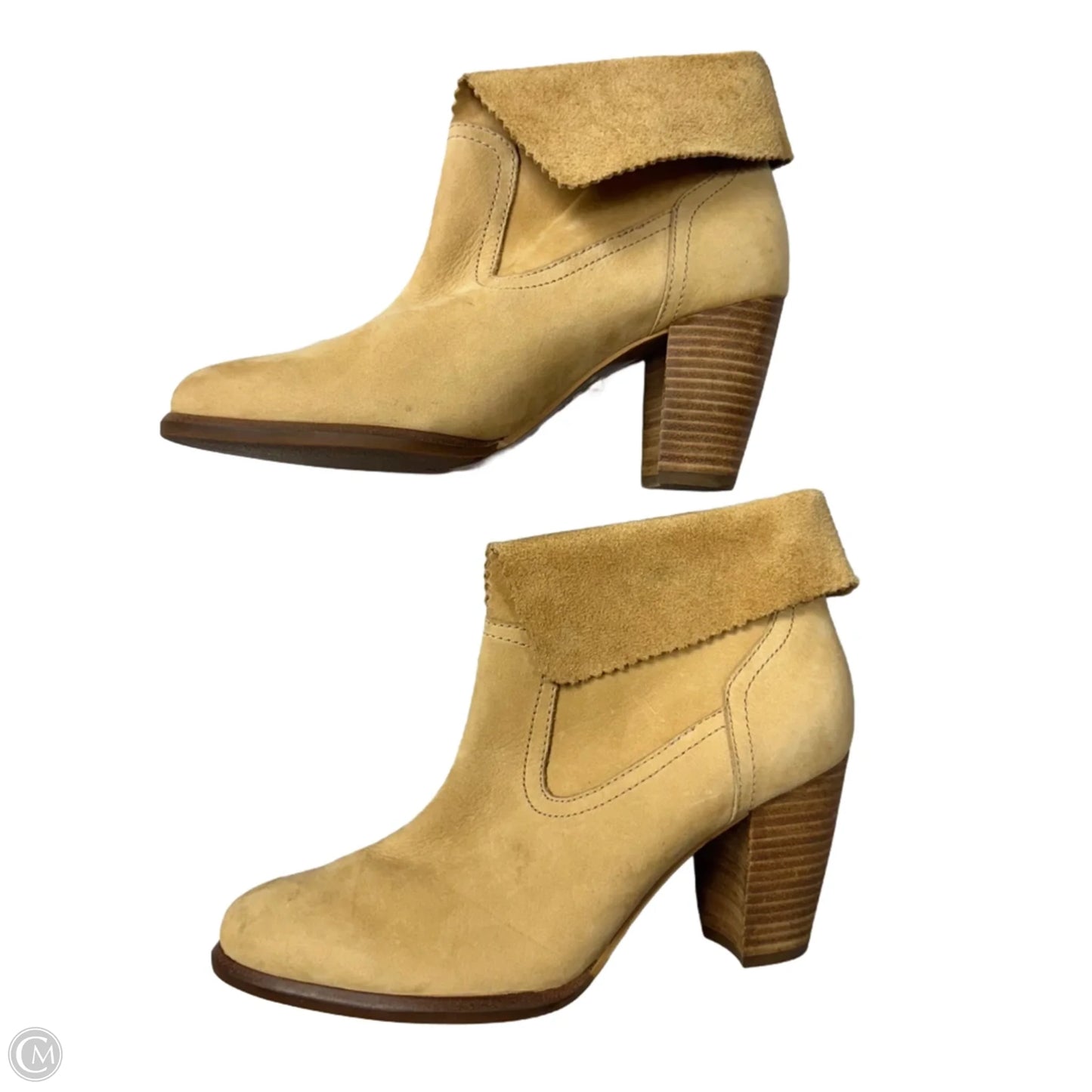 Boots Designer By Ugg In Tan, Size: 7.5