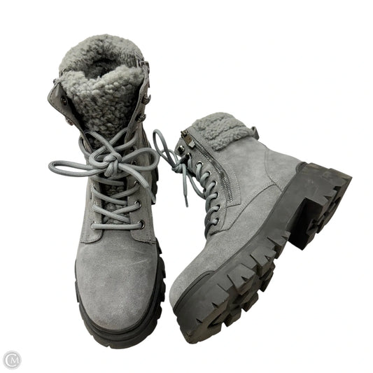Boots Combat By Marc Fisher In Grey, Size: 8