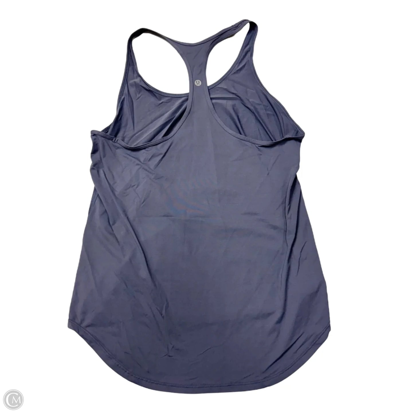 Athletic Tank Top By Lululemon In Grey, Size: M