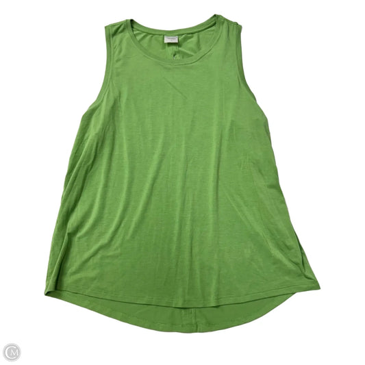 Athletic Tank Top By Athleta In Green, Size: L
