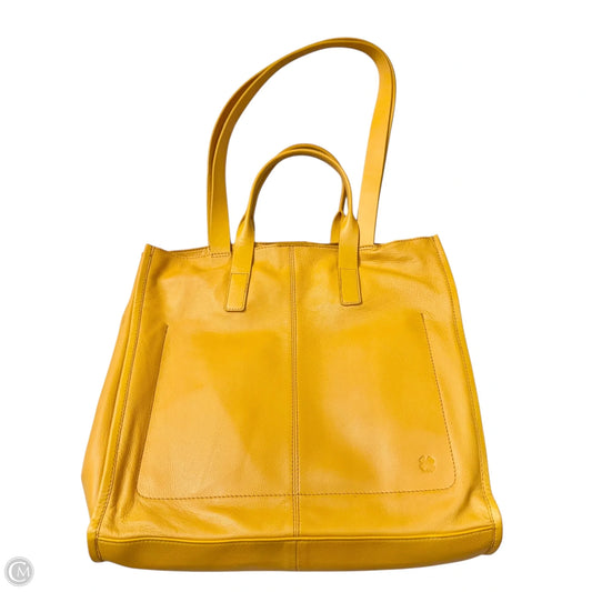 Tote Leather By Lucky Brand, Size: Medium