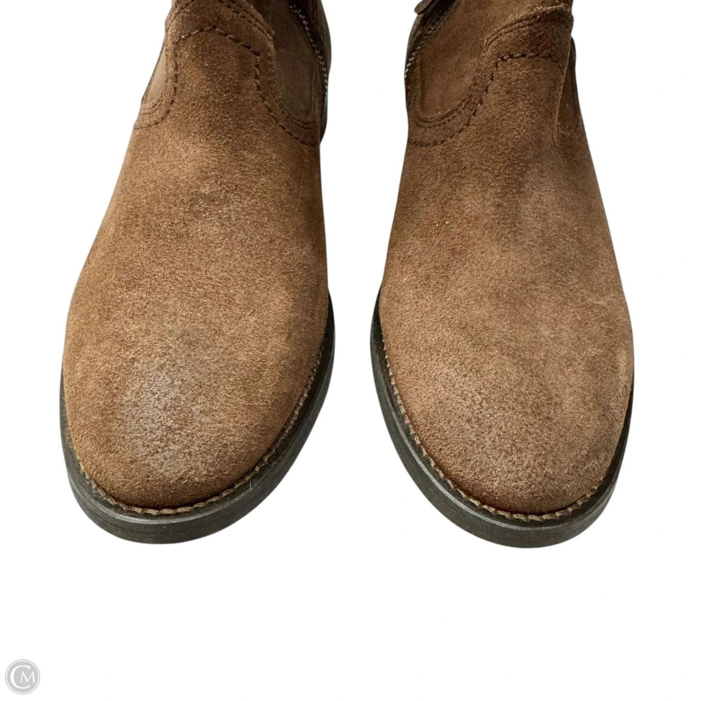 Boots Leather By Boden In Brown, Size: 8.5