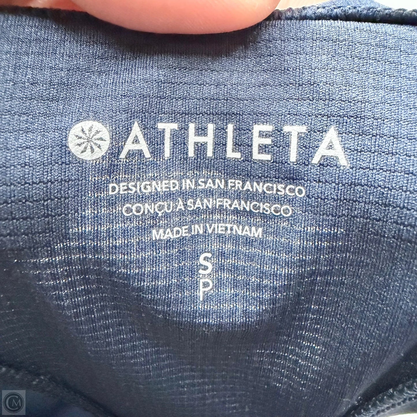 Athletic Tank Top By Athleta In Navy, Size: S