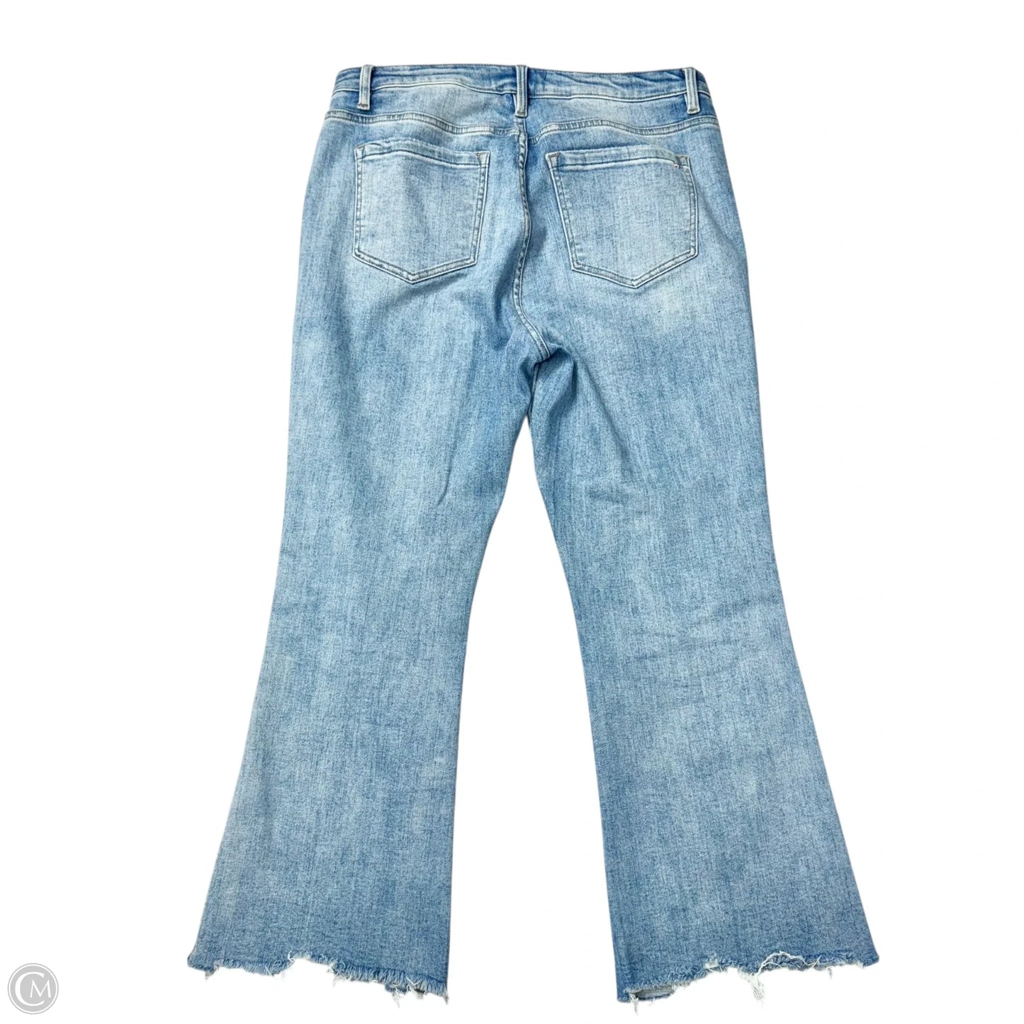 Jeans Boot Cut By Mica In Blue Denim, Size: 14