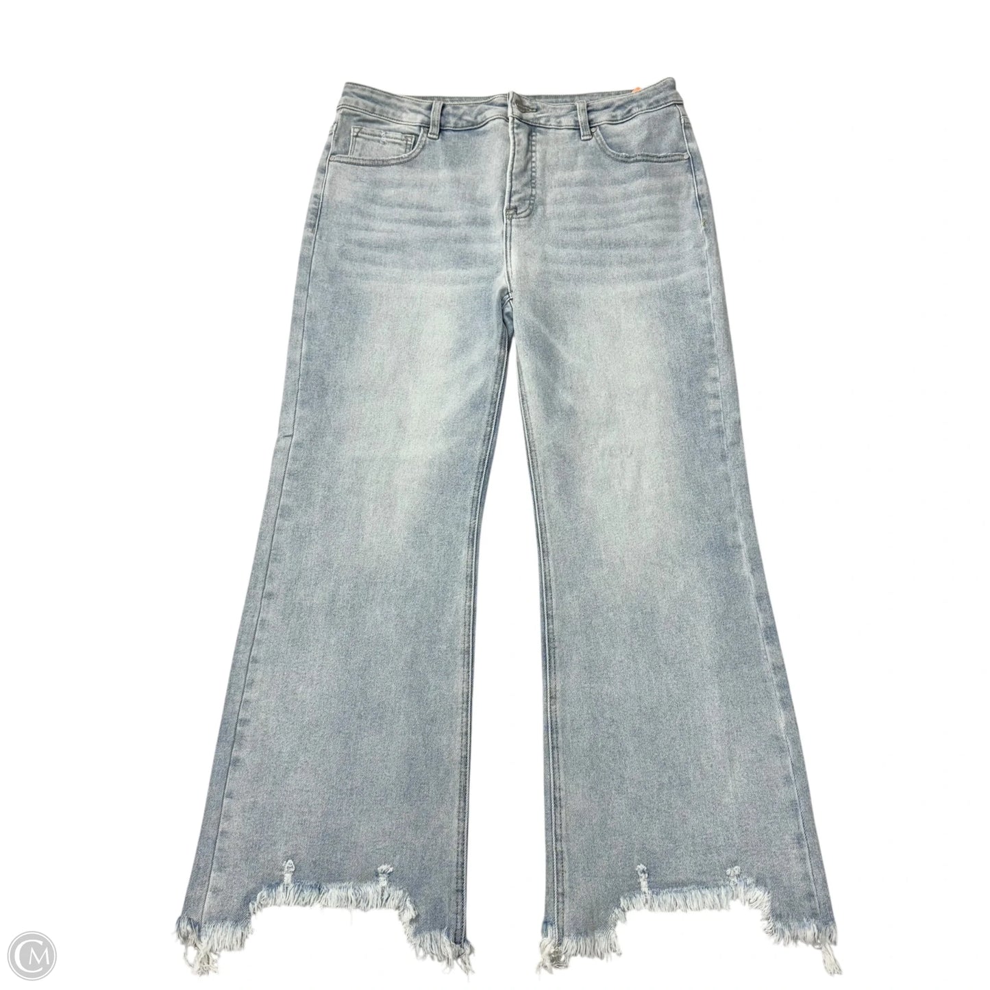Jeans Boot Cut By Risen In Blue Denim, Size: 14