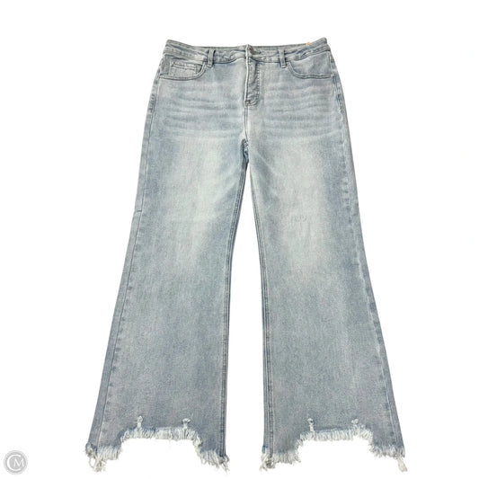 Jeans Boot Cut By Risen In Blue Denim, Size: 14