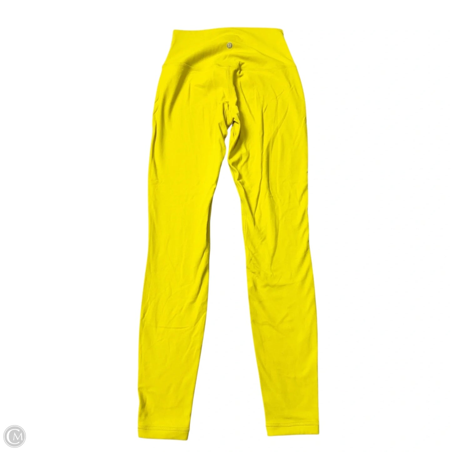 Athletic Leggings By Lululemon In Yellow, Size: S