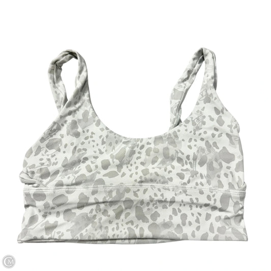 Athletic Bra By Lululemon In Grey, Size: S