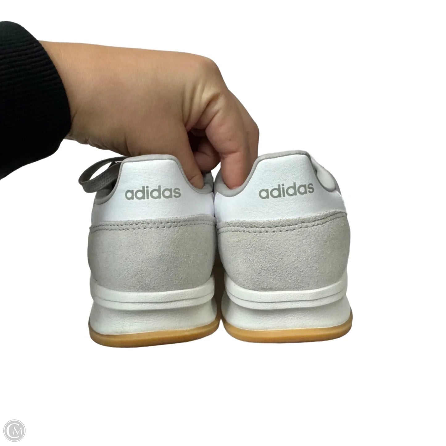 Shoes Athletic By Adidas In Grey & White, Size: 7