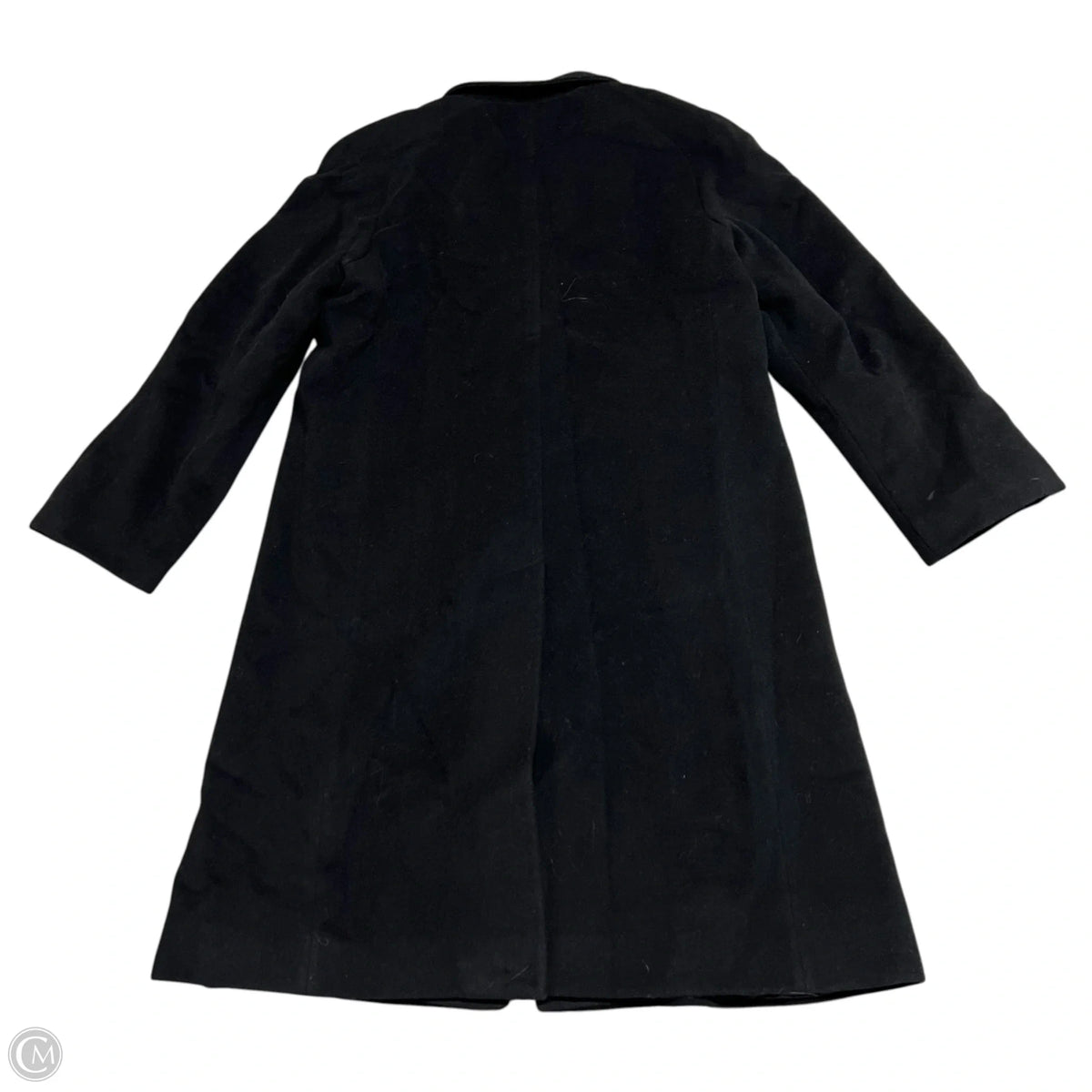 Coat Wool By Ellen Tracy In Black, Size: Xl