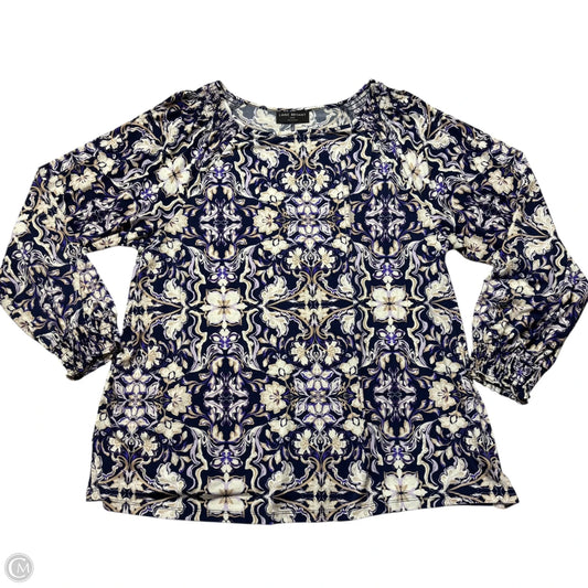 Top Long Sleeve By Lane Bryant In Floral Print, Size: 3x