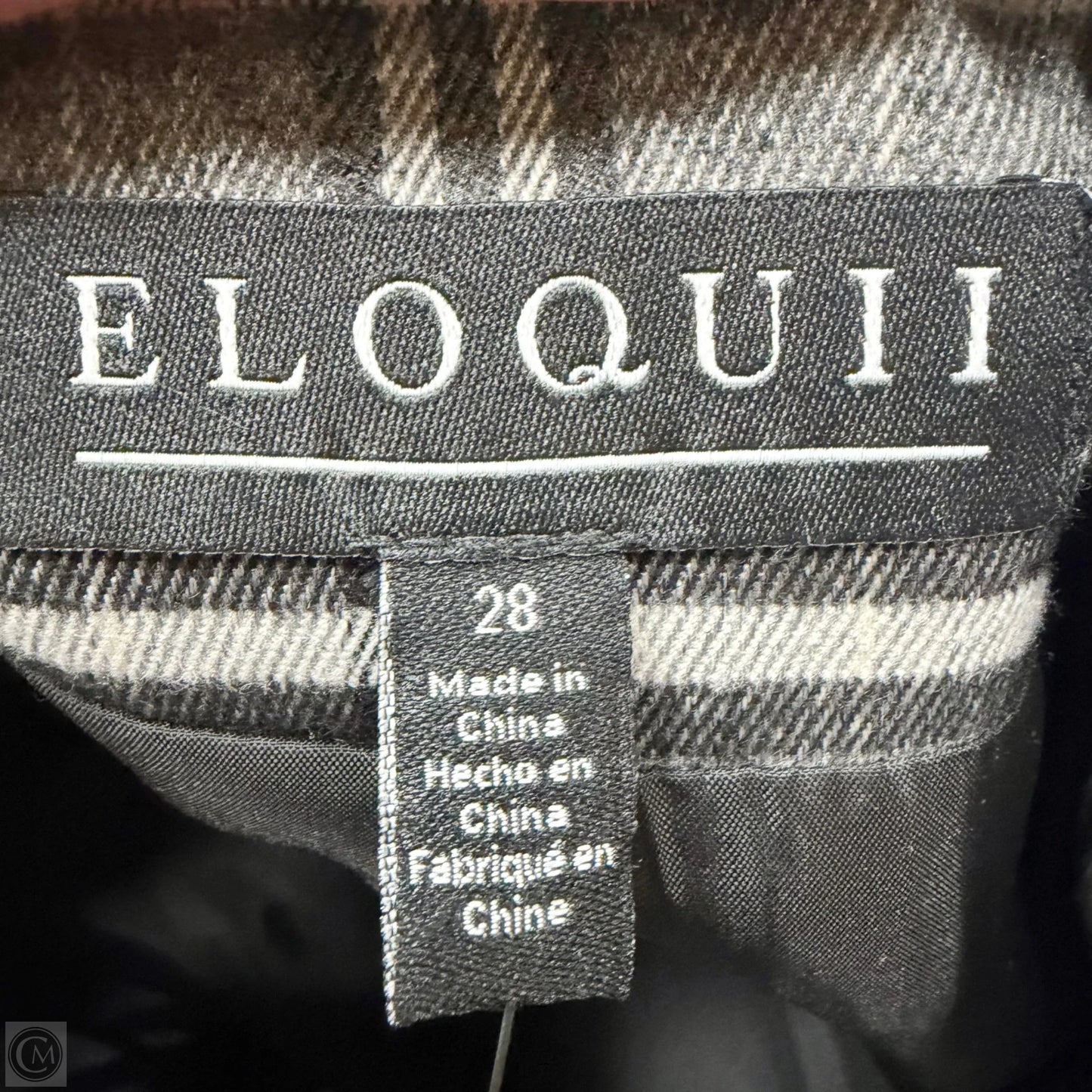Dress Casual Midi By Eloquii In Plaid Pattern, Size: 4x