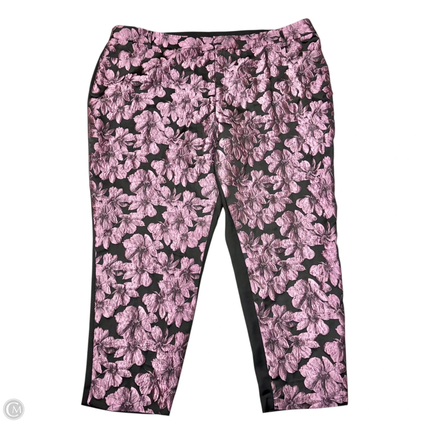 Pants Dress By Eloquii In Floral Print, Size: 26