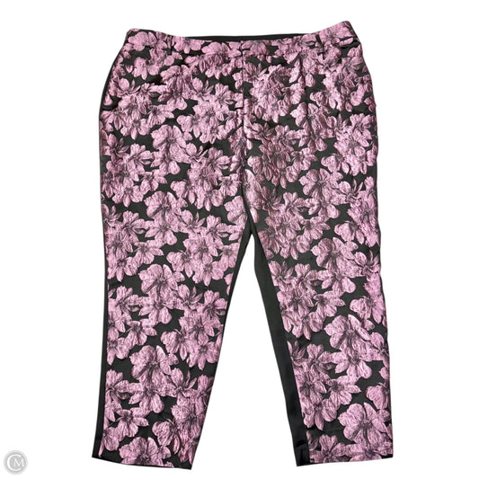 Pants Dress By Eloquii In Floral Print, Size: 26